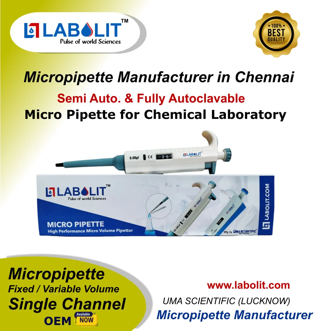 Best Micropipette Brand in India | LABOLIT Micropipettes manufacturer and supplier