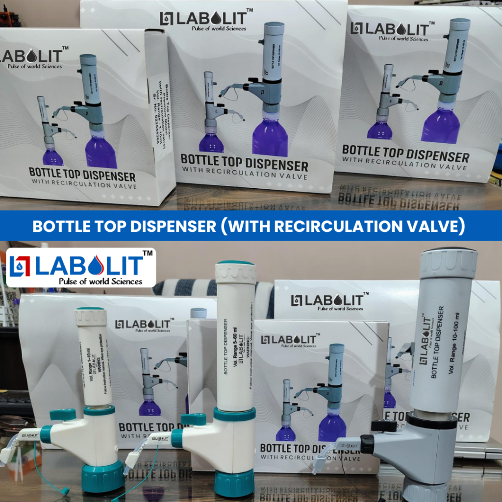 Bottle Top Dispenser with Recirculation